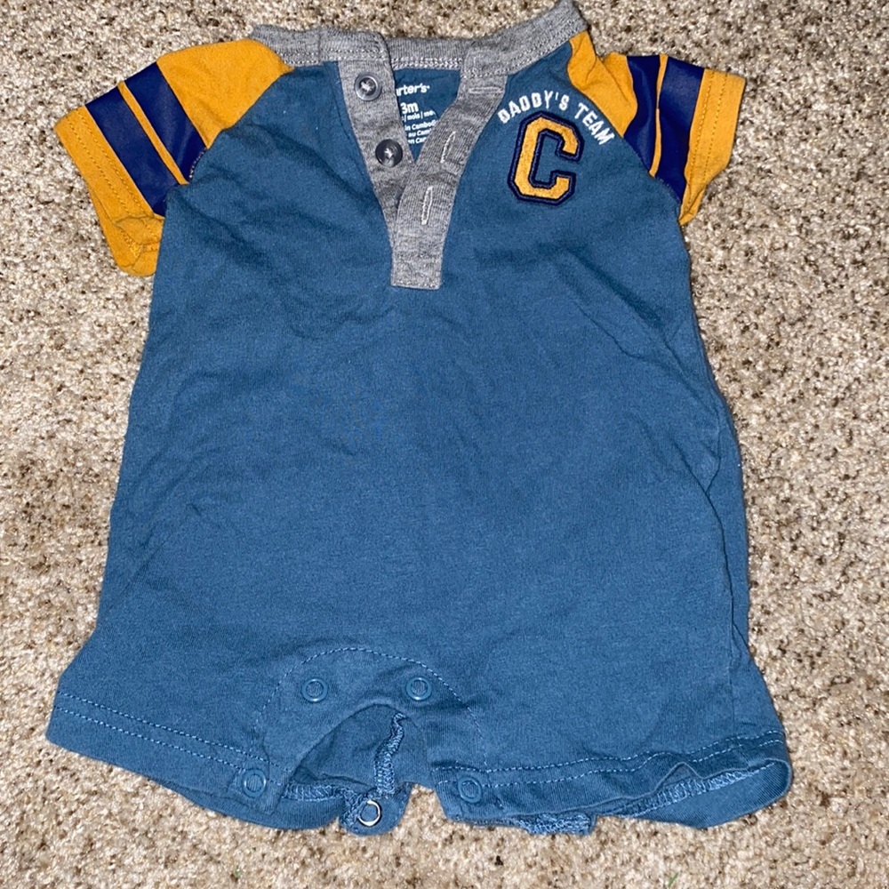 Daddy’s team romper